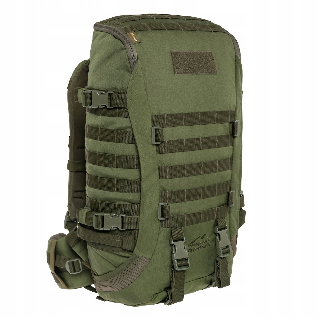 Olivovo zelený turistický batoh Wisport Zipper Fox 40 l